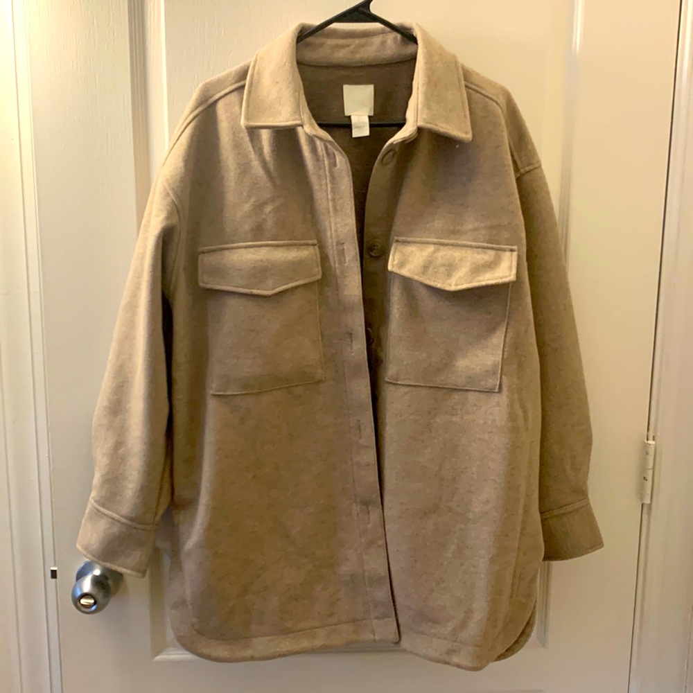 H&M Oversized Shacket